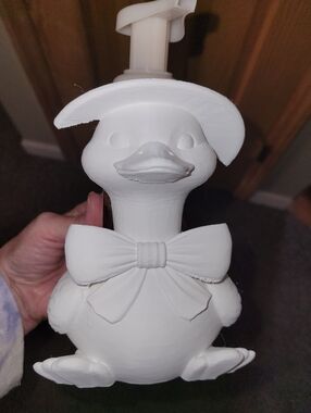 3D DUCK Holds Bath and Body Works Liquid Soap New